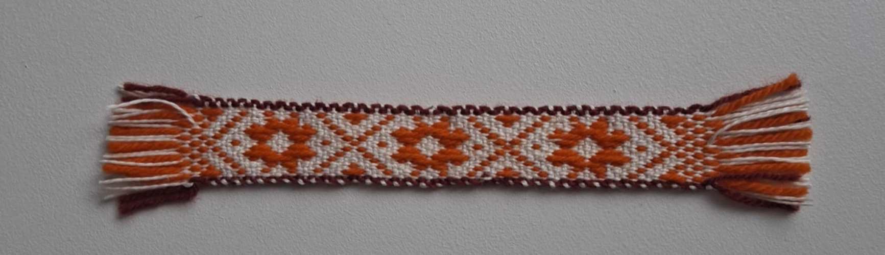 Kirivöö järjehoidja – kolm kaheksakanda oranž - Image 2