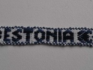 Kirivöö järjehoidja Estonia – käsitsi kootud Eesti muster